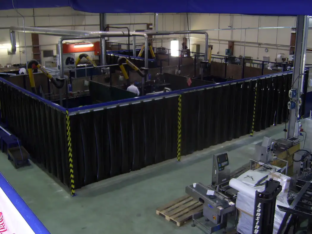 UPVC strip curtains — Warehouses & Distribution