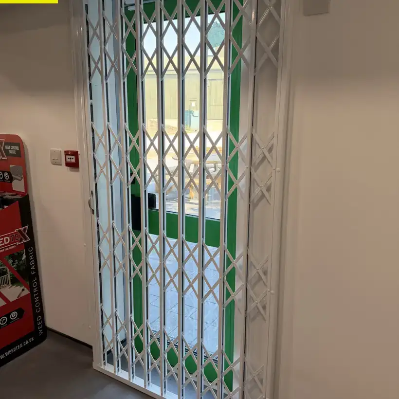Security Grilles installed by JD Door Security Ltd