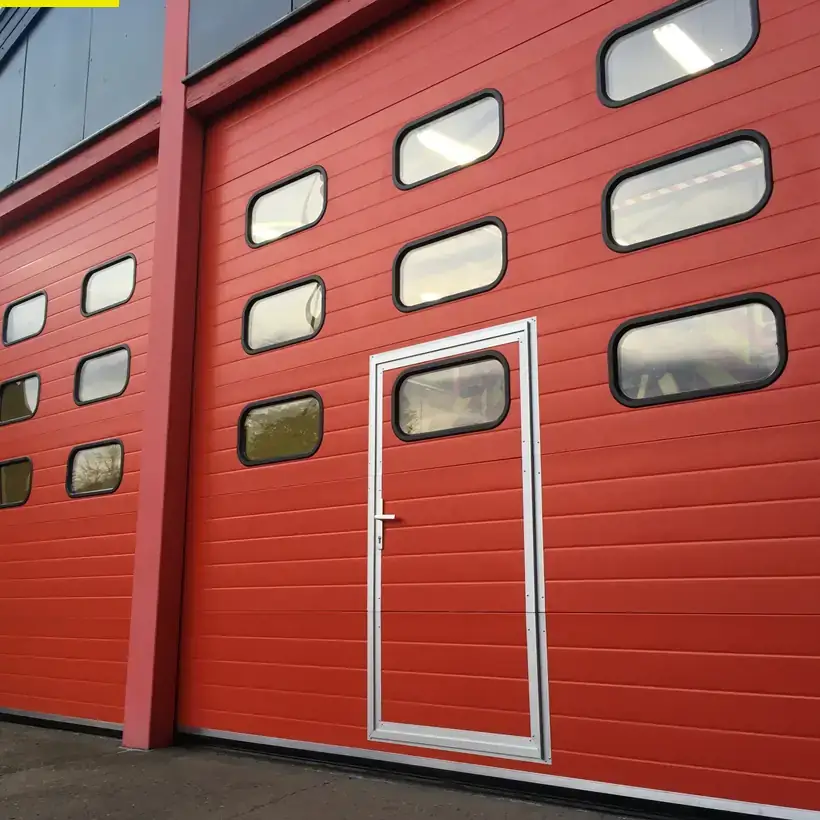 Sectional Doors installed by JD Door Security Ltd
