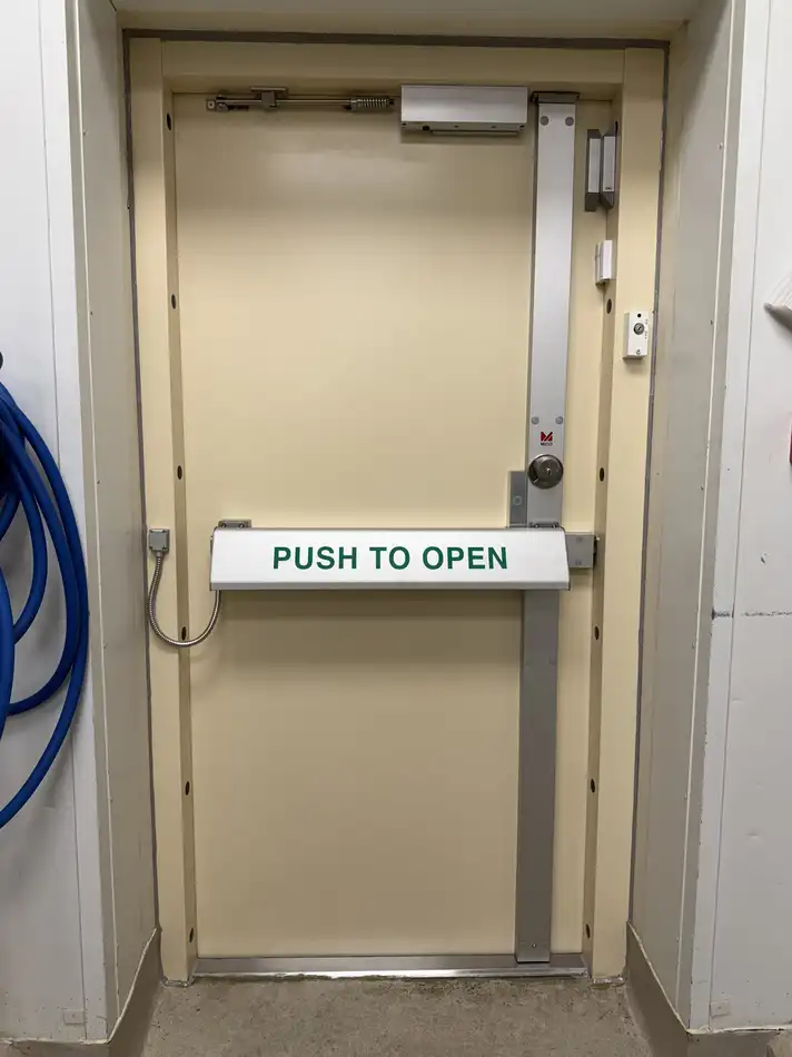 Security Rated Steel Door — Retail, Offices & Commercial