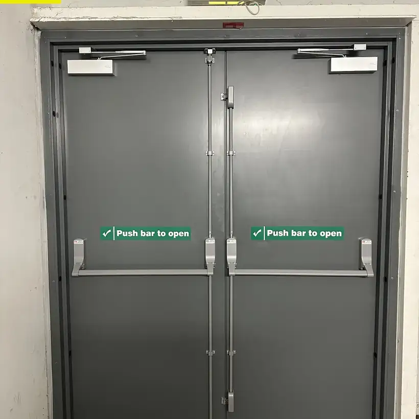 Steel Security Doors installed by JD Door Security Ltd